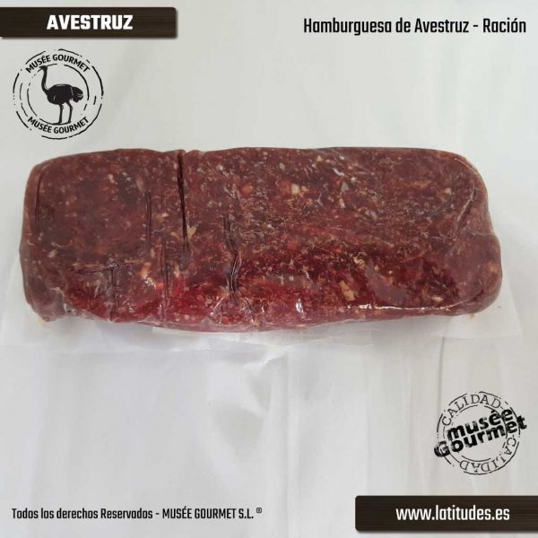 Hamburguesa de Avestruz (500 gr.)